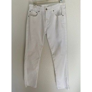 LEVI'S Woman's White 511 Jeans, Size 30W 30L